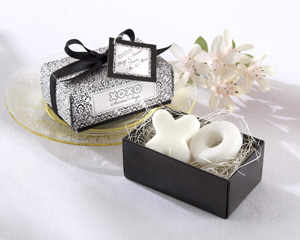 Hugs Kisses From Mr Mrs Scented Soaps-soap wedding favors