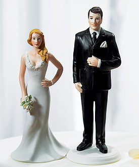 Curvy and Burly Figurines-Wedding cake toppers, Wedding cake toppers humorous, Wedding cake toppers bride and groom, Wedding cake toppers vintage, Wedding cake toppers cheap, Wedding cake topper ideas, Wedding cake toppers funny, Wedding cake toppers and decorations, unique wedding cake toppers