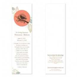 Birdwatcher Memorial Bookmarks-Birdwatcher Memorial Bookmarks