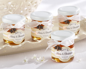Meant to Bee Personalized Clover Honey -  Set of 12-Personalized Clover Honey Favors,baby shower party favors, ideas for baby shower favors, baby shower favors ideas, creative baby shower favors, baby showers favors