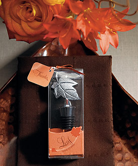 Leaf Wine Stopper in Gift Packaging-