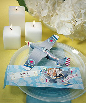 "Love is in the Air" Gliders - Set of 12-Love is in the Air Gliders destination wedding favor  