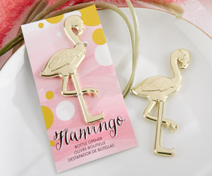 "FANCY AND FEATHERED" FLAMINGO BOTTLE OPENER"FANCY AND FEATHERED" FLAMINGO BOTTLE OPENER-FANCY AND FEATHERED FLAMINGO BOTTLE OPENER