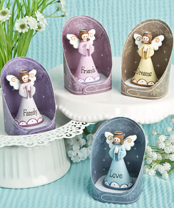 Gorgeous Guardian Angel Figurines - set of 12-Gorgeous Guardian Angel Figurines