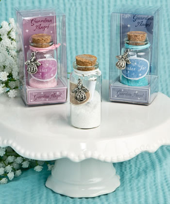 Guardian Angel Glitter Wishing Jar From Gifts - set of 18-Guardian Angel Glitter Wishing Jar From Gifts