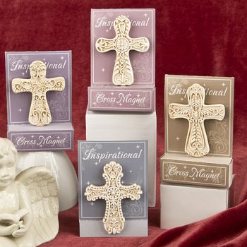 Inspirational Cross Magnet from Gifts By Fashioncraft-Inspirational Cross Magnet from Gifts By Fashioncraft