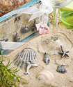 Unique beach themed wine charms-Unique beach themed wine charms
