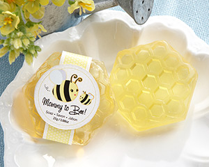 "Mommy To Bee" Honey-Scented Honeycomb Soap-Mommy To Bee Honey-Scented Honeycomb Soap
