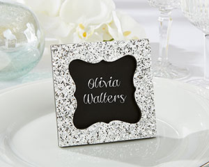 "SPARKLE AND SHINE" SILVER GLITTER FRAME-SPARKLE AND SHINE SILVER GLITTER FRAME