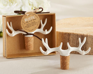 "Rustic Charm" Antler Bottle Stopper-Rustic Charm Antler Bottle Stopper