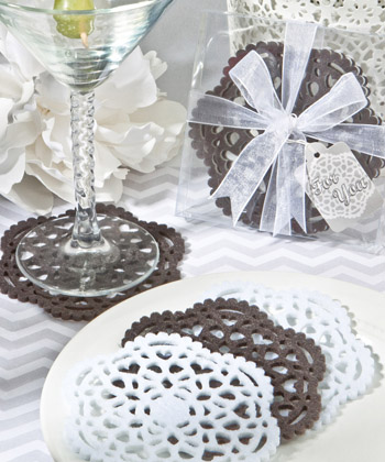 Lace-Like Felt Coaster Sets-Lace-Like Felt Coaster Sets