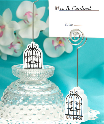 Elegant birdcage design place card holders-Elegant birdcage design place card holders