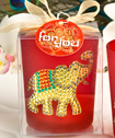 Ruby Red Good Luck Elephant Votive Candle Holder-Ruby Red Good Luck Elephant Votive Candle Holder