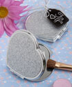 Classy Compacts Collection heart design metal compact favors-Classy Compacts Collection heart design metal compact favors