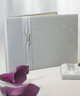 Platinum By Design Traditional Guest Book-Platinum By Design Traditional Guest Book