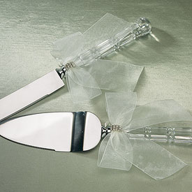 Bridal Tapestry Cake Serving Set-