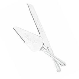 Classic Silver Plated Cake Serving Set-silver plated cake serving set for weddings, weddingstar cake serving set