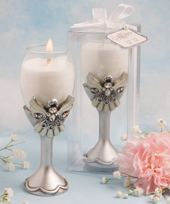 Angel design champagne flute candle holders-Angel design champagne flute candle holders