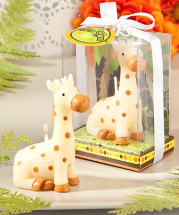 Jungle Critters Collection Baby Giraffe Candles-Jungle Critters Collection Baby Giraffe Candles