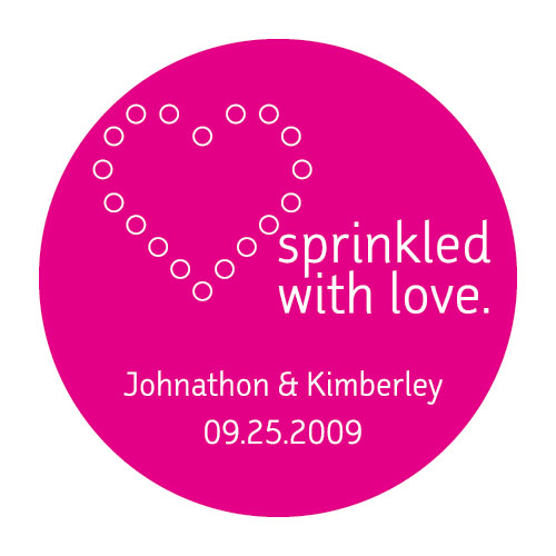 Sprinkled with Love Stickers ( set of 50 )-
