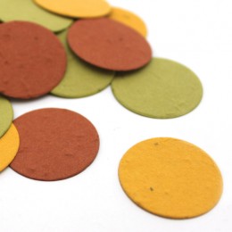Autumn Circle Eco Confetti-Autumn Circle Eco Confetti