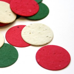 Christmas Circle Eco Confetti-Christmas Circle Eco Confetti
