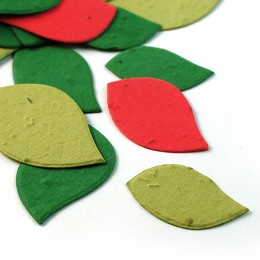 Christmas Leaf Eco Confetti-Christmas Leaf Eco Confetti