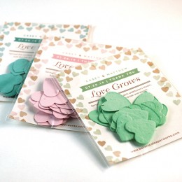 Flutter Heart Confetti Favor-Flutter Heart Confetti Favor