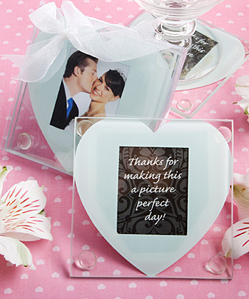 Heart design glass photo coaster favors-Heart design glass photo coaster favors