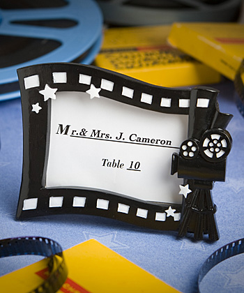 Hollywood movie themed place card/photo frame-Hollywood movie themed place card photo frame