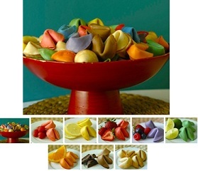 Personalized Colored Fortune Cookie-Personalized Colored Fortune Cookie