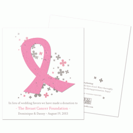 Plantable Awareness Ribbon Favor-Plantable Awareness Ribbon Favor, cancer awareness, pink ribbon, breast cancer awareness, awareness ribbon, breast awareness month, breast cancer awareness month, cancer awareness ribbon, awareness ribbons colors, October breast cancer awareness