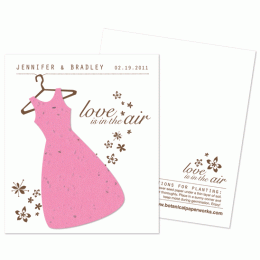 Plantable Love is in the Air Pastel Favor-Plantable Love is in the Air Pastel wedding favor