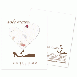 Plantable Sole Mates Pastel Favor-Plantable Sole Mates Pastel Favor