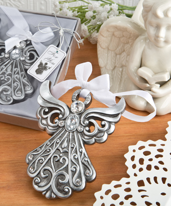 Silver Angel Ornament with Antique Finish from Fashioncraft-Silver Angel Ornament with Antique Finish from Fashioncraft,Favors For Communions, Favors For Christenings, Favors For Baptisms, Baptism & Christening Favors, promo items, giveaway ideas, Sunday school gifts, church marketing