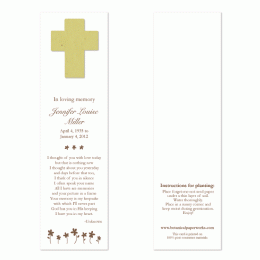 Cross Memorial Bookmarks-Cross Memorial Bookmarks