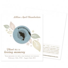 Fishing Memorial Cards-Fishing Memorial Cards